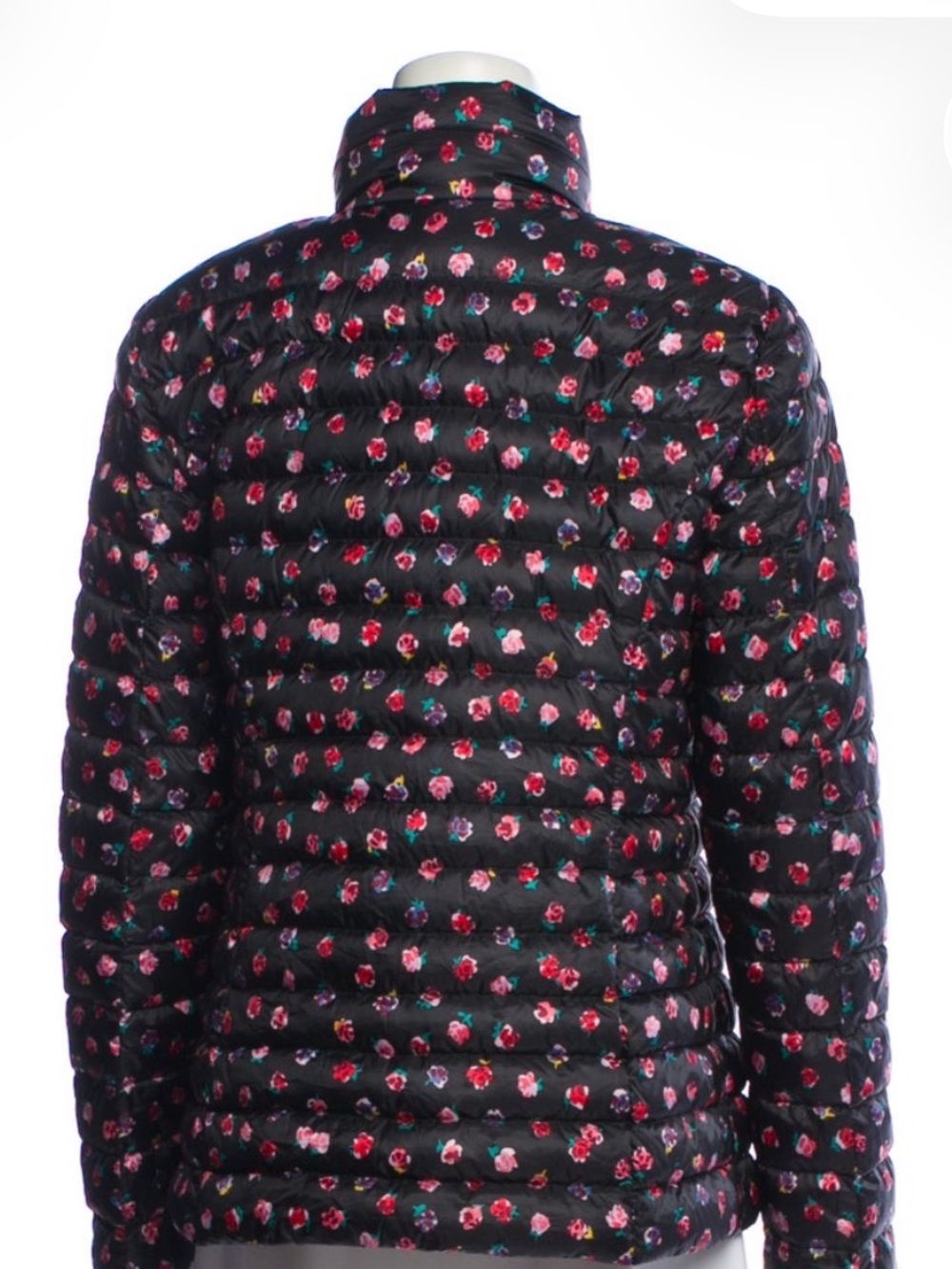Kate Spade Packable Down Mini Roses Jacket Size M - Picture 2 of 10